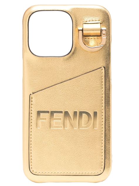 FENDI Embossed Logo iPhone 13 Case 